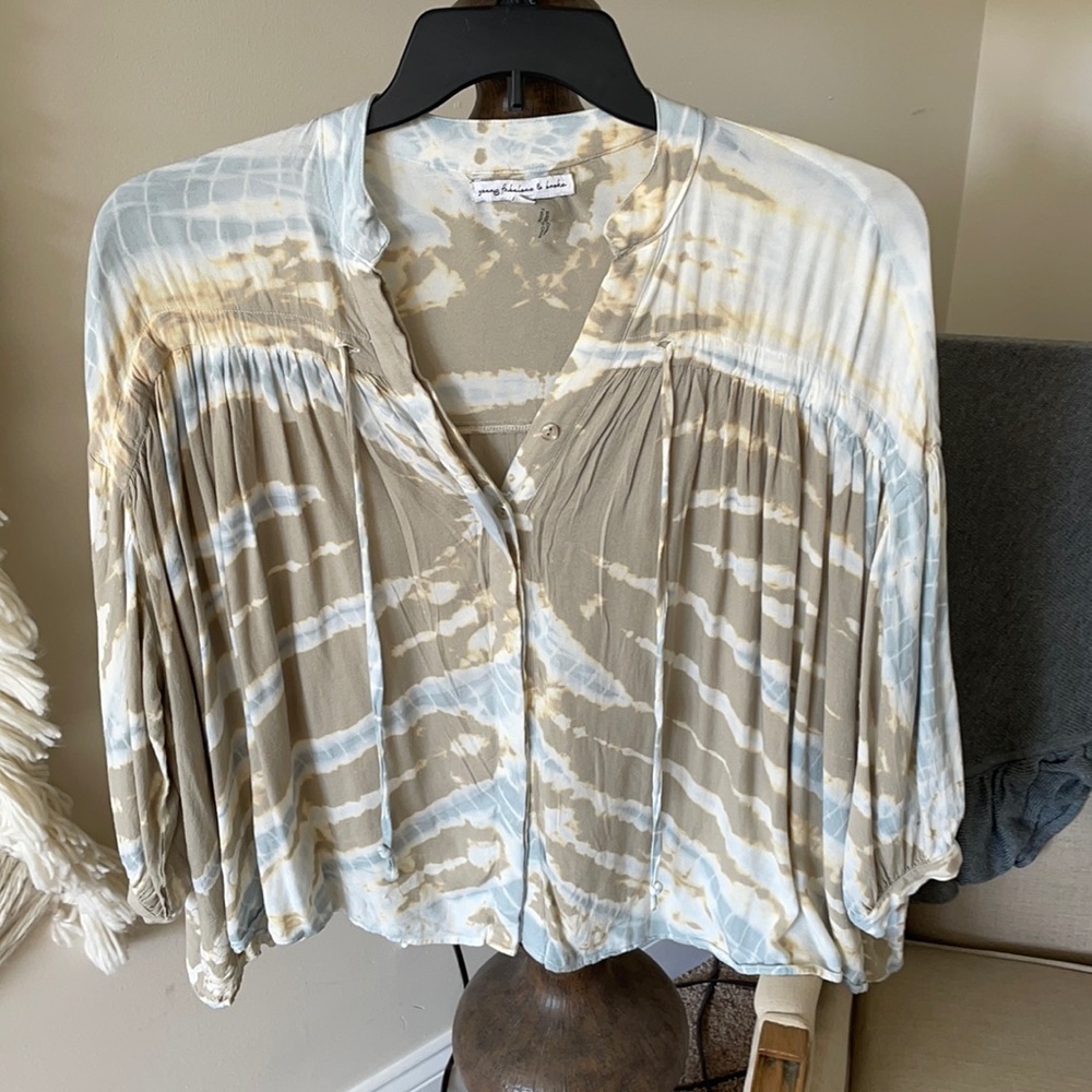 Young Fabulous & Broke Sz xs Blouse
